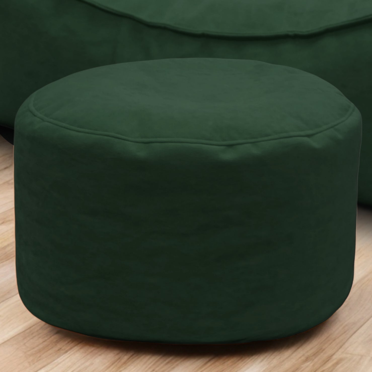 Beanbag Round pouf Soft Velvet