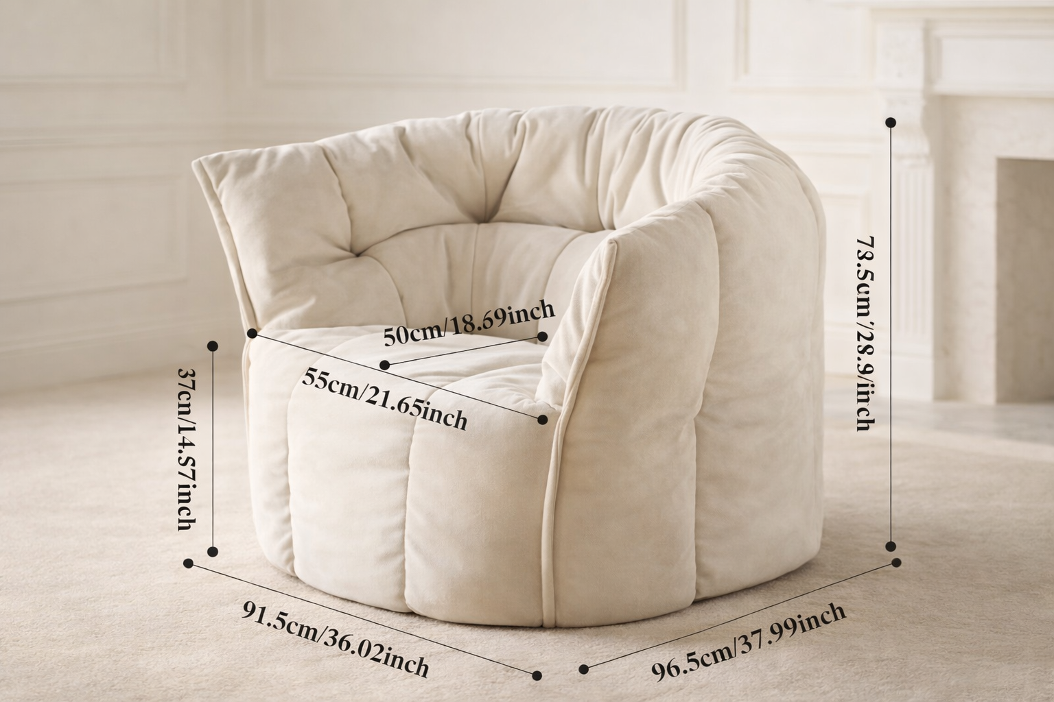 Wagner - Lobith Loveseat Zitzak