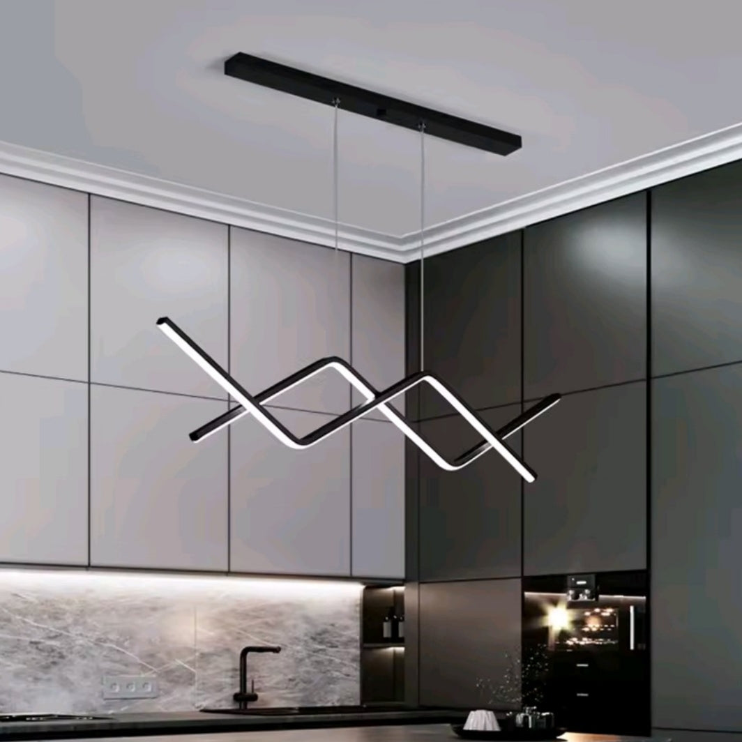 Modern LED Pendant Light | 90cm Dual Arm Design