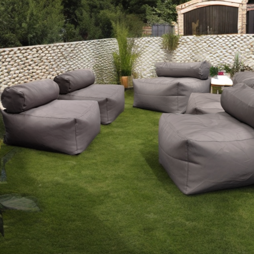 Waterproof Outdoor Beanbag Garden Lounge Set