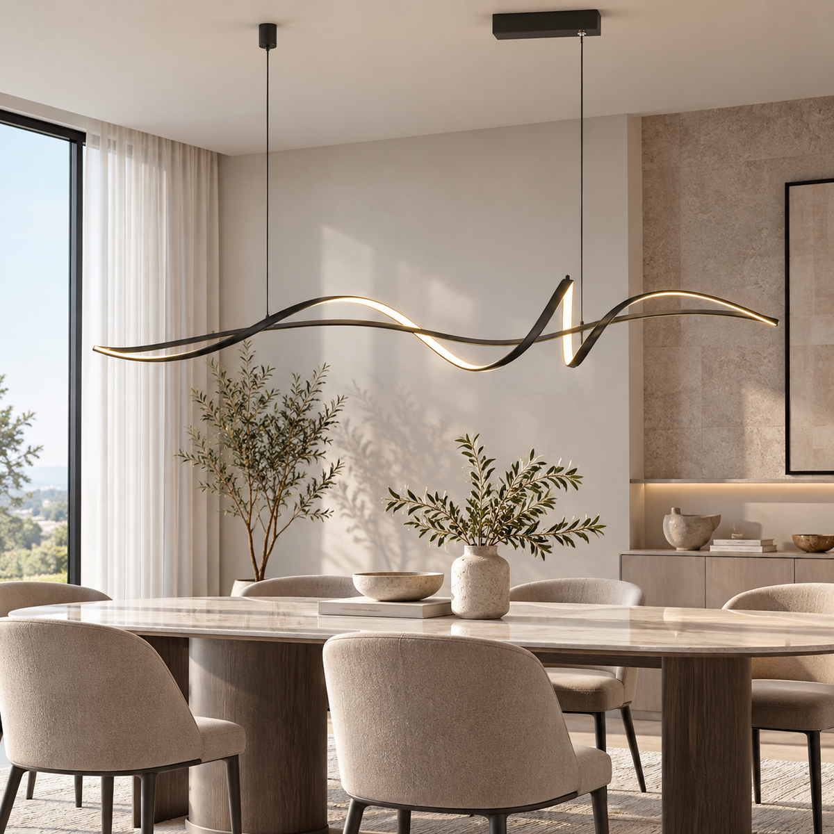Nestik Modern Pendant light for Dining Room