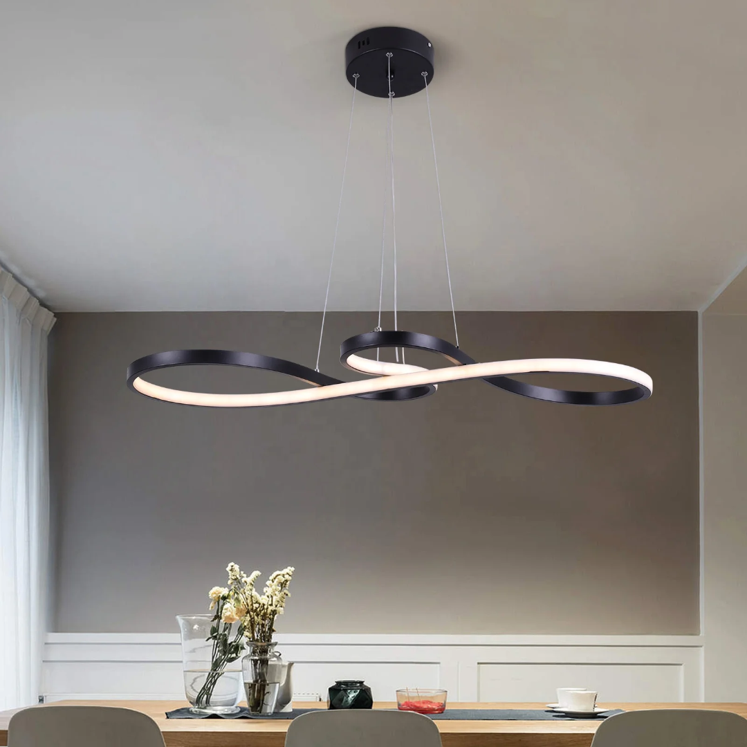 Moderne LED-Pendelleuchtenringe