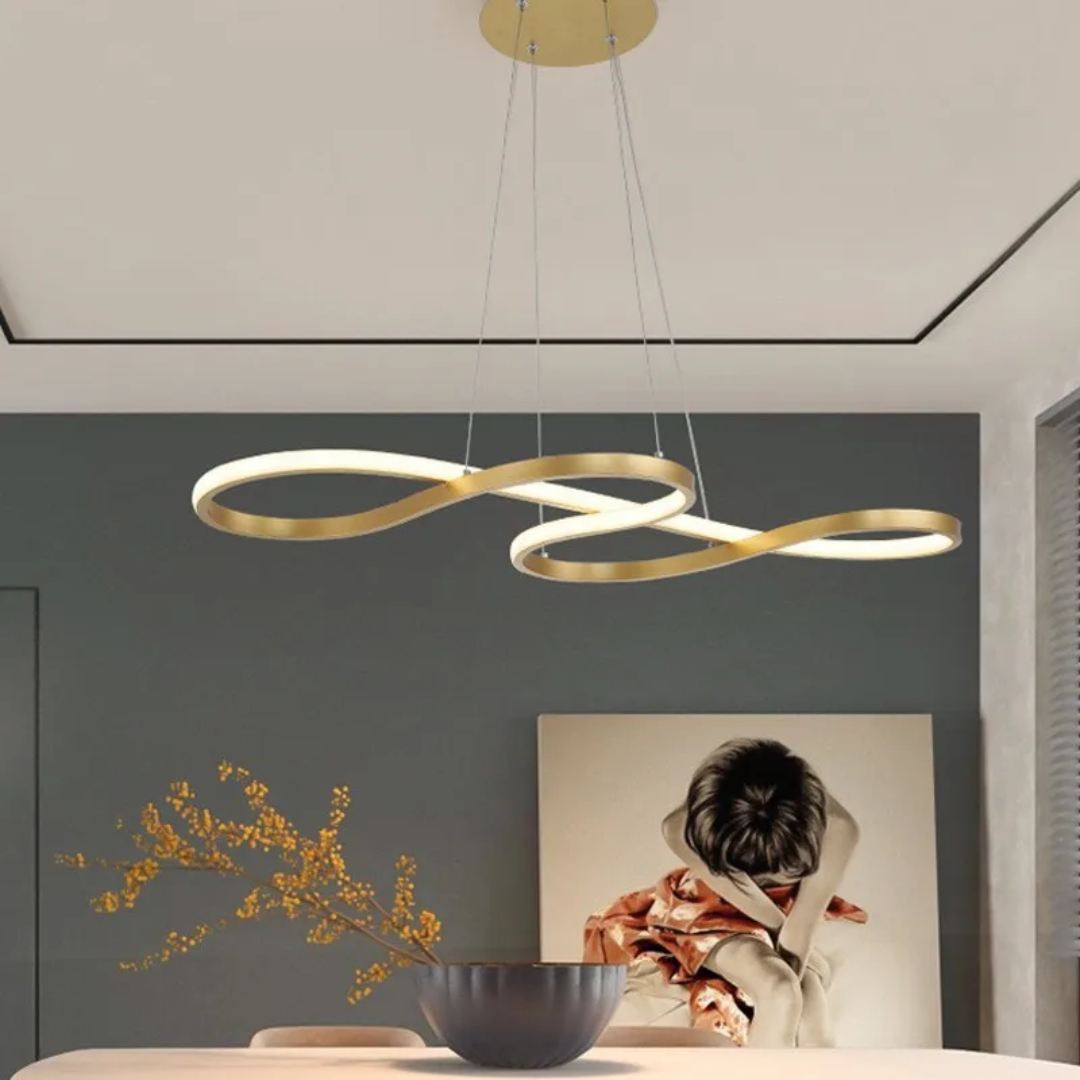 Moderne LED-Pendelleuchtenringe
