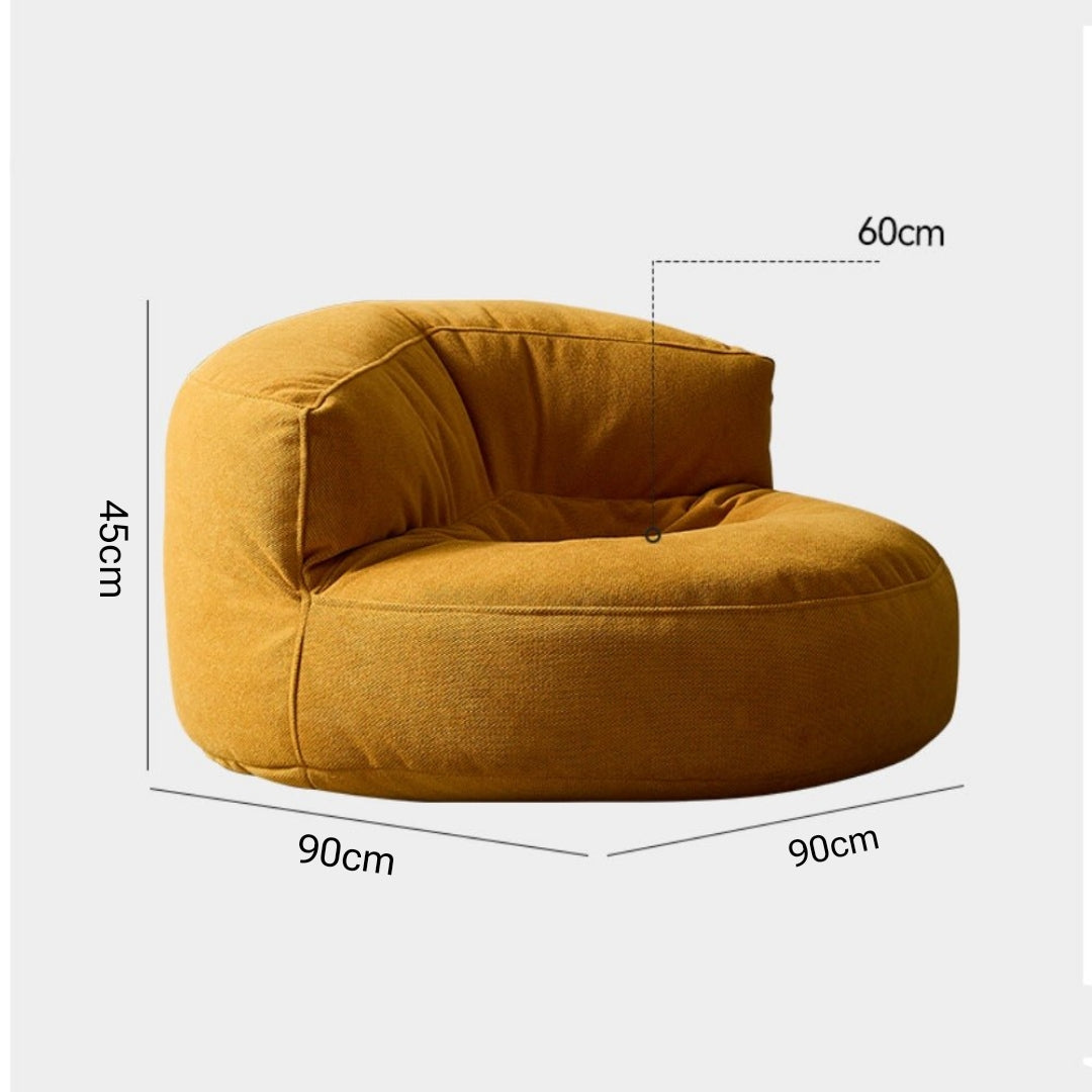 Beanbag Round Thick Chenille