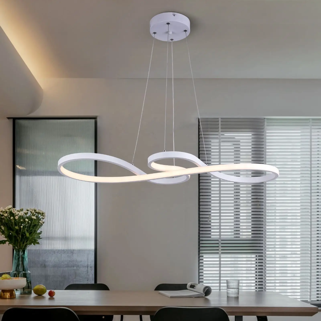 Moderne LED-Pendelleuchtenringe