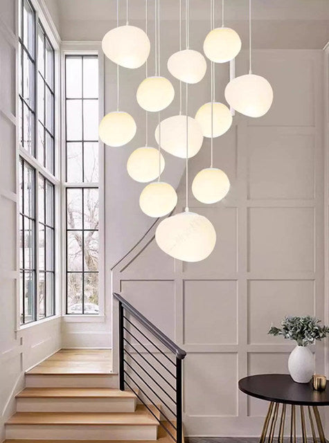 Modern LED Pendant Chandelier - Adjustable Multi-Light