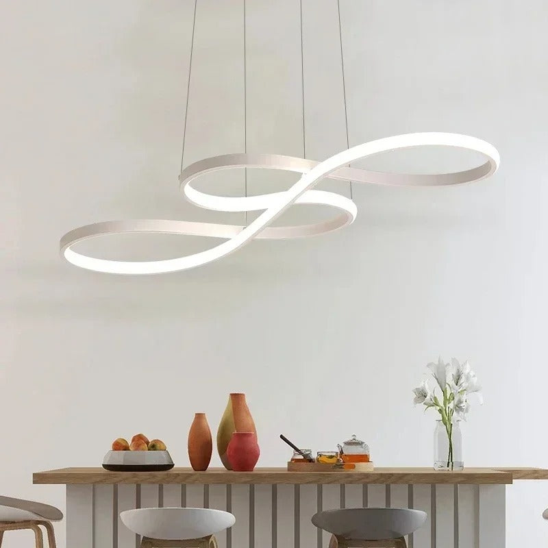 Moderne LED-Pendelleuchtenringe
