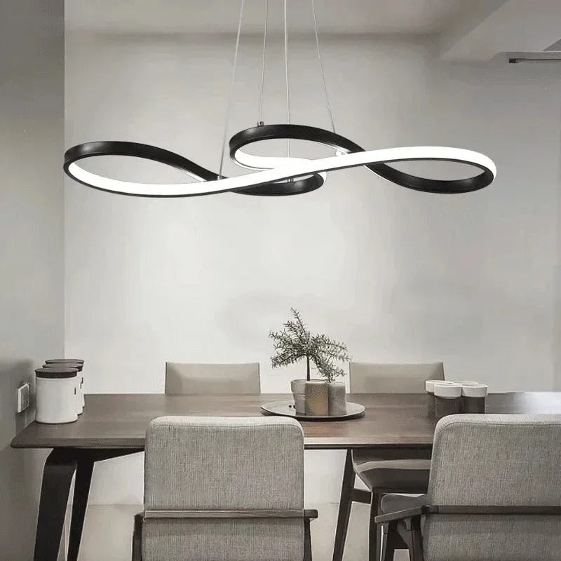 Moderne LED-Pendelleuchtenringe