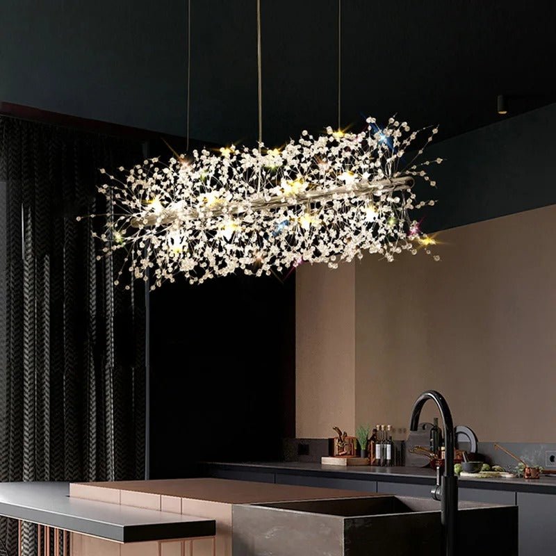 The Winfordo Modern Crystal LED Chandelier - Act Design Shop