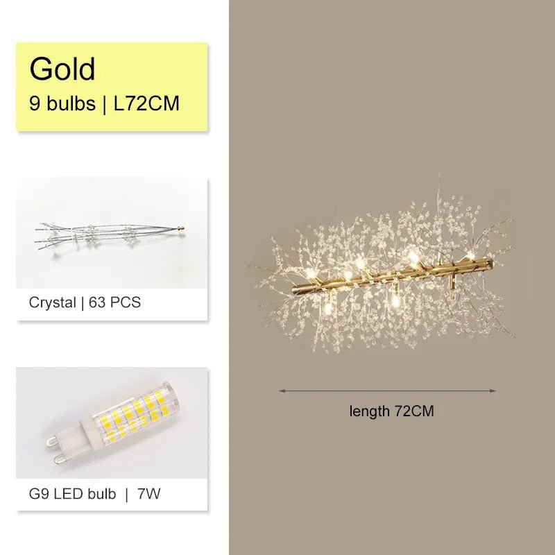 The Winfordo Modern Crystal LED Chandelier - Act Design Shop