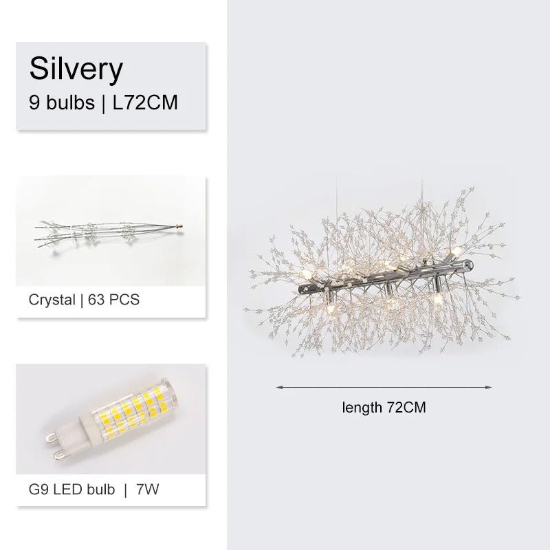 The Winfordo Modern Crystal LED Chandelier - Act Design Shop