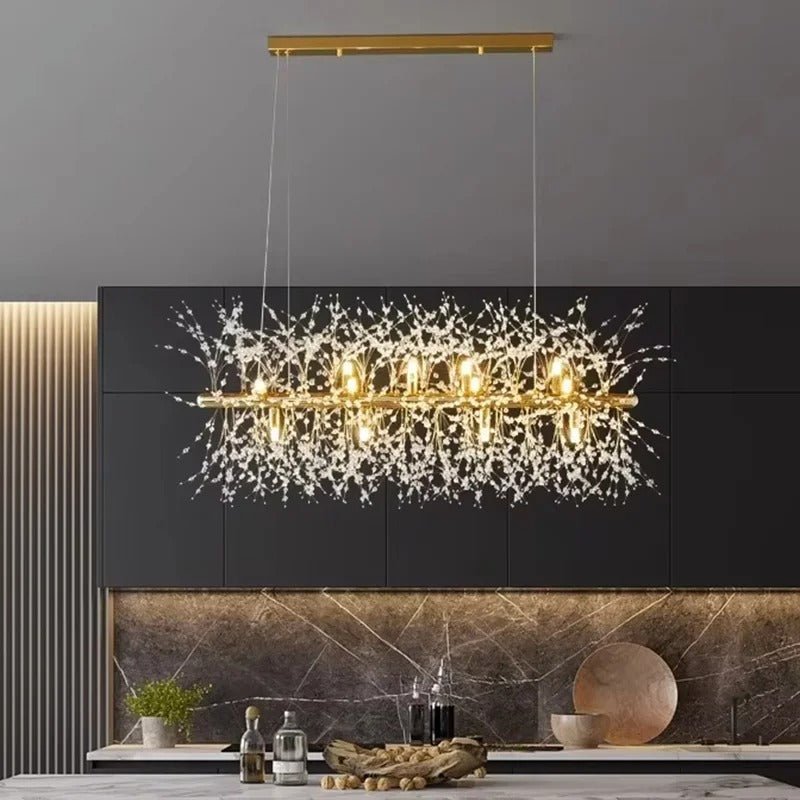 The Winfordo Modern Crystal LED Chandelier - Act Design Shop