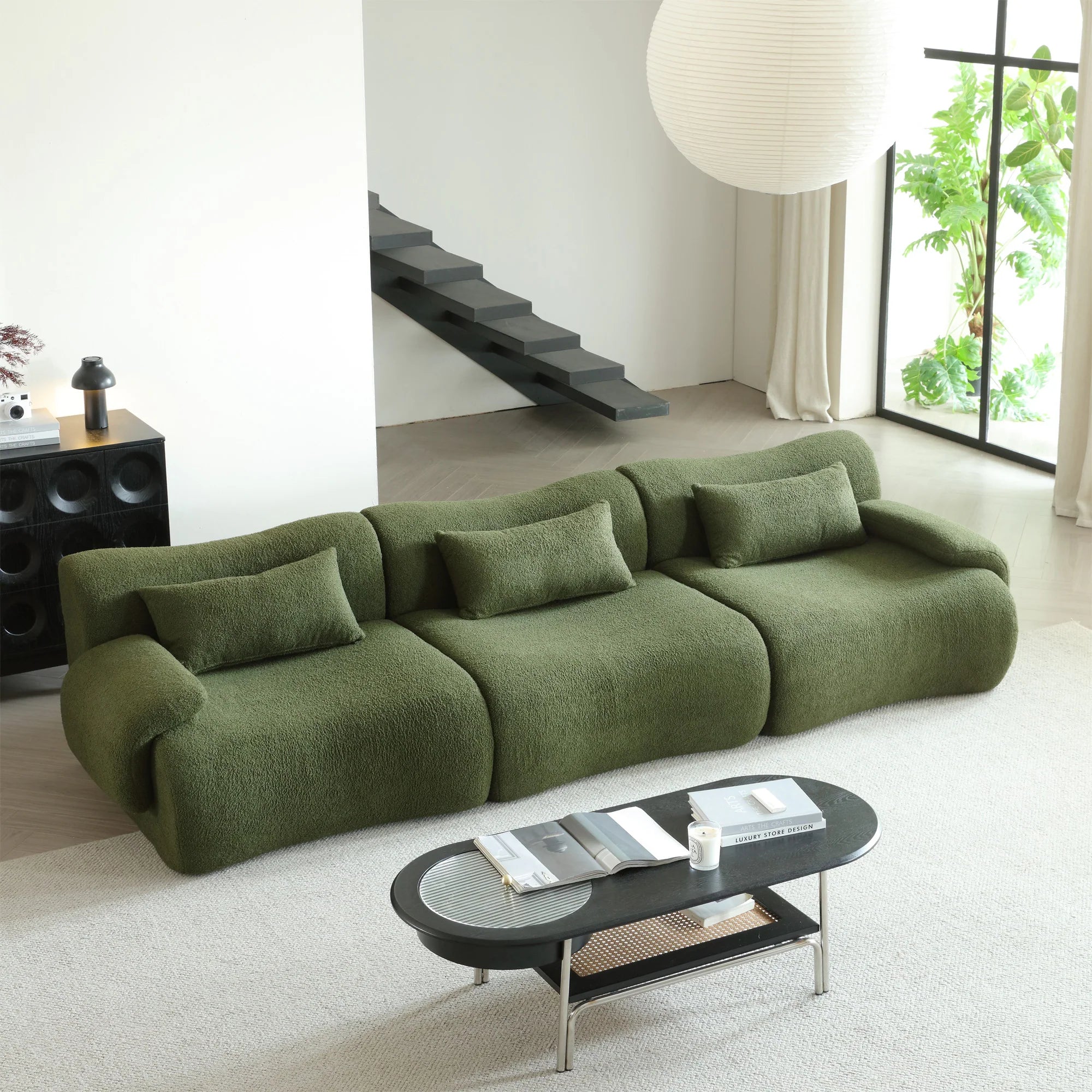 2-Zits Fluwelen Design Bankstel Stof – Mustafa