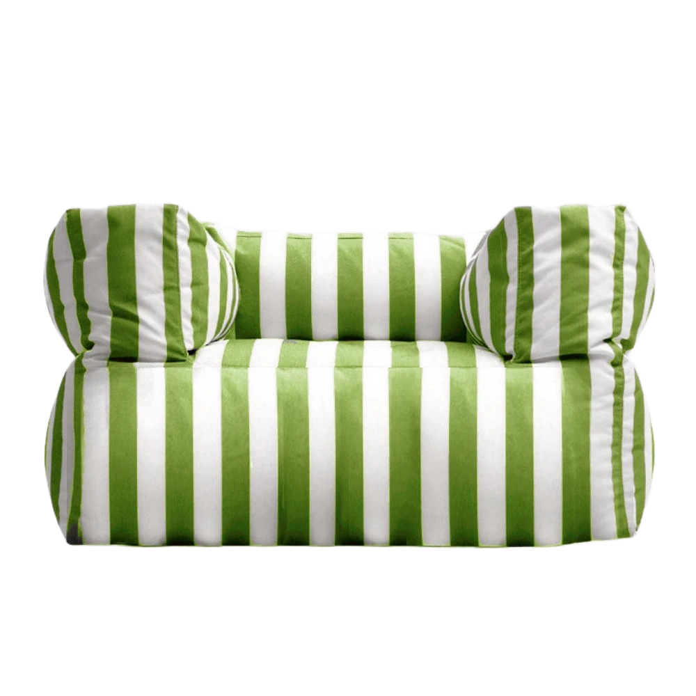 Wagrex - Waterproof Garden Lounge Chair - Outdoor Beanbag for Patio Striped