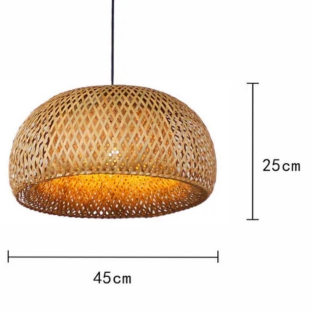 Wagner - Bamboo Hanging Lamp Round - Act Design Shop