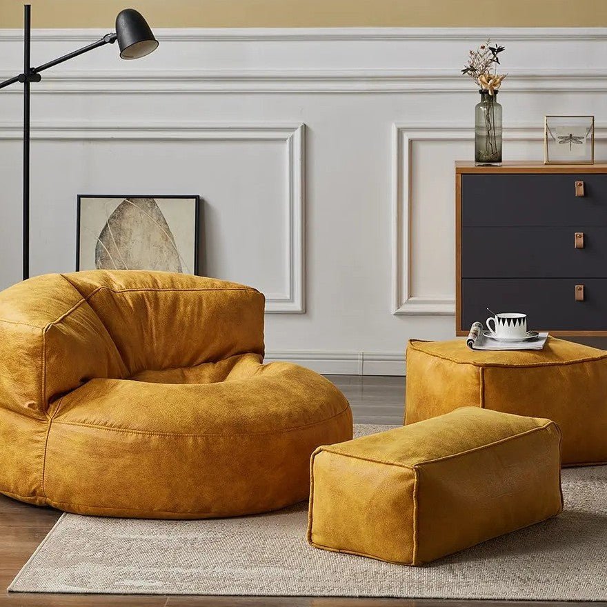 Wagner - Beanbag Modern Round 100cm x 45cm - Act Design Shop