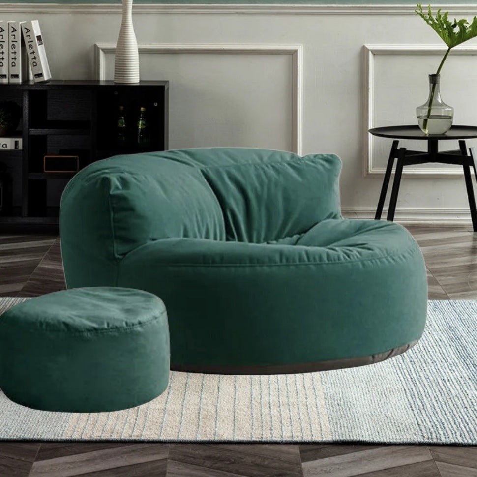 Wagner - Beanbag Round Soft Velvet - Act Design Shop