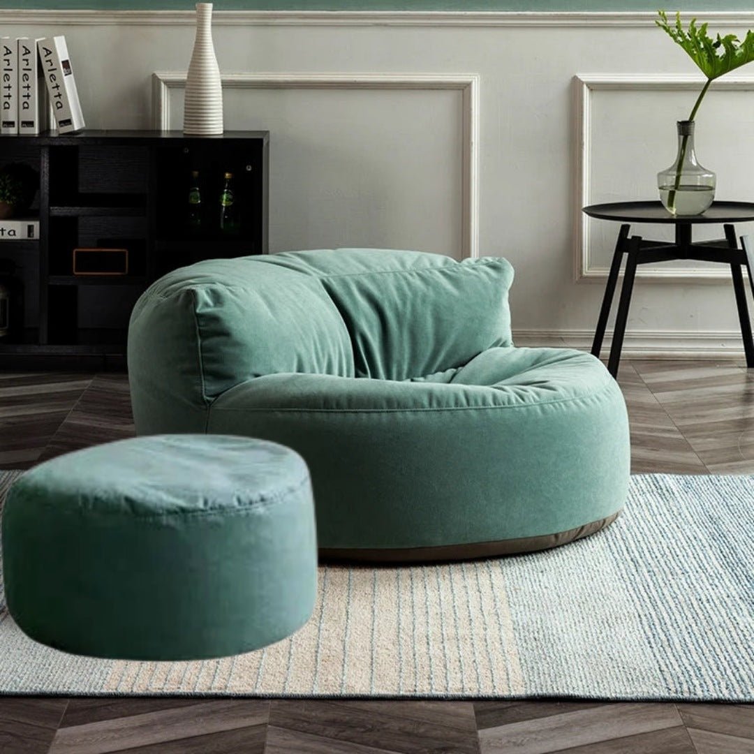 Wagner - Beanbag Round Soft Velvet - Act Design Shop
