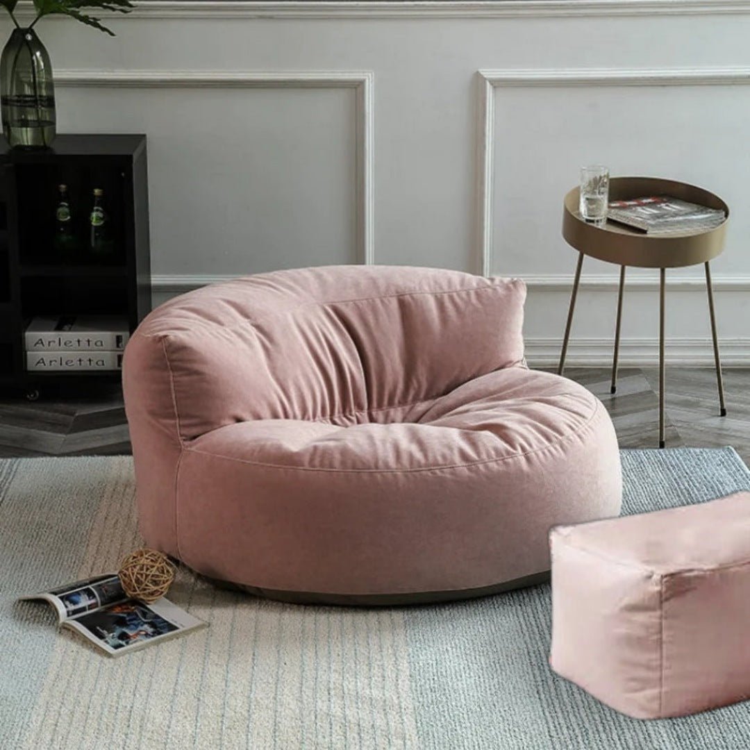 Wagner - Beanbag Round Soft Velvet - Act Design Shop