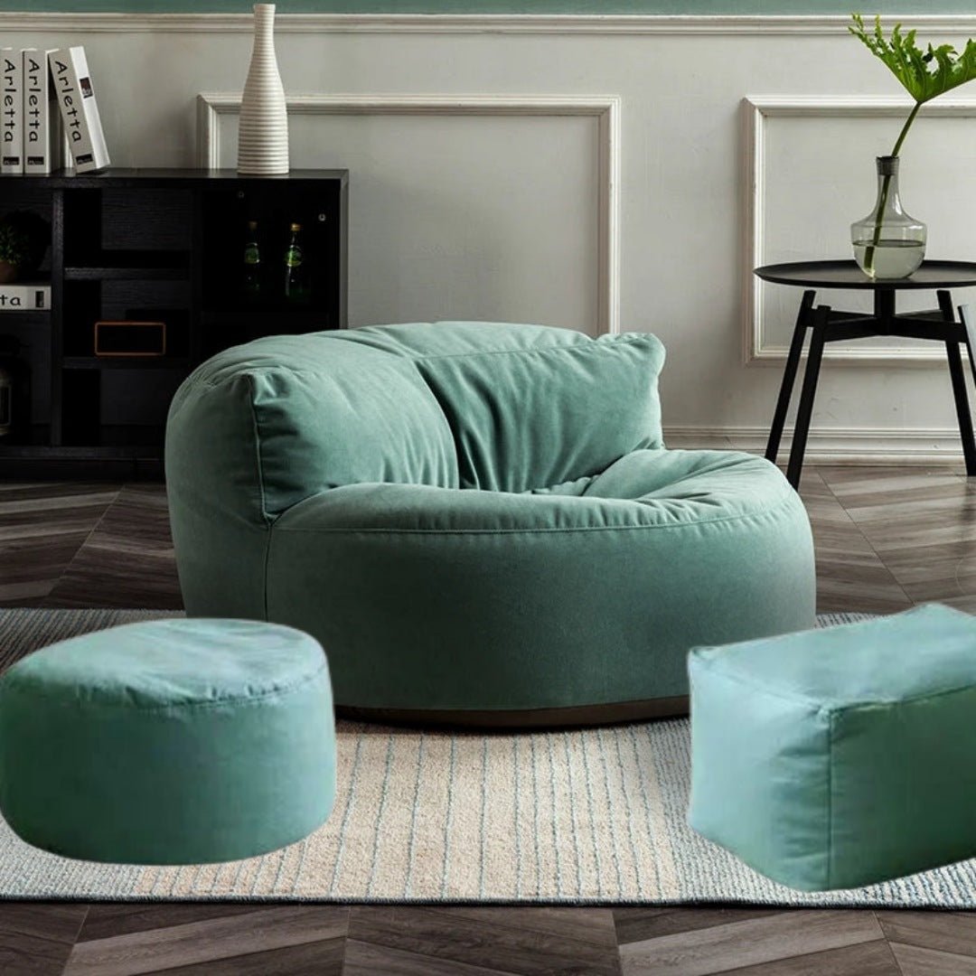 Wagner - Beanbag Round Soft Velvet - Act Design Shop