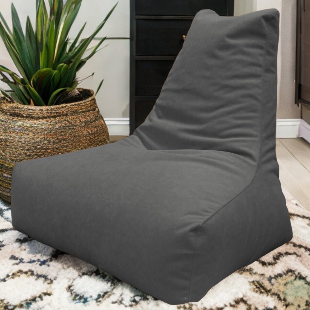 Wagner Beanbag with Headrest velvet new - Act Design Shop