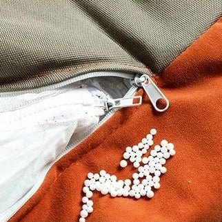 Wagner Beanbag with Headrest velvet new - Act Design Shop