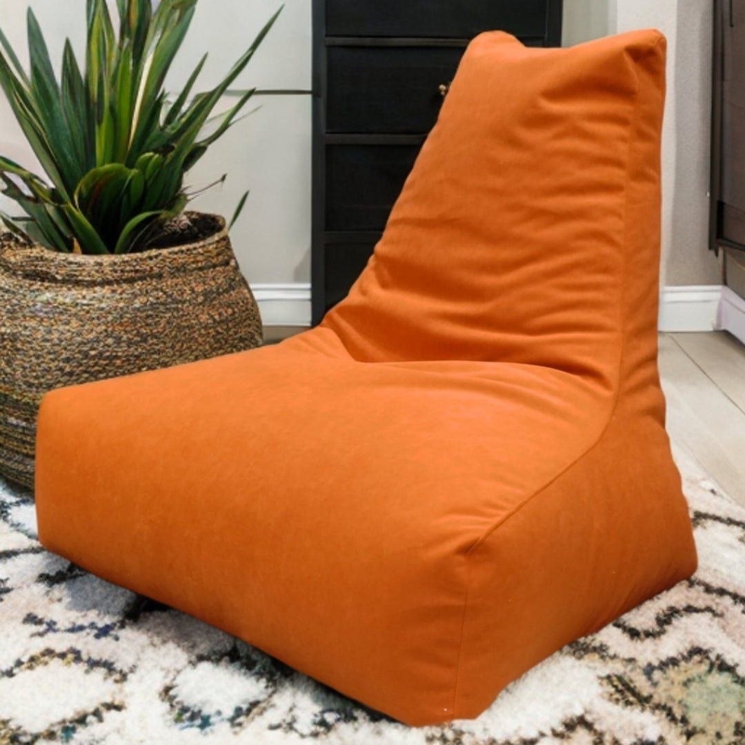 Wagner Beanbag with Headrest velvet new - Act Design Shop