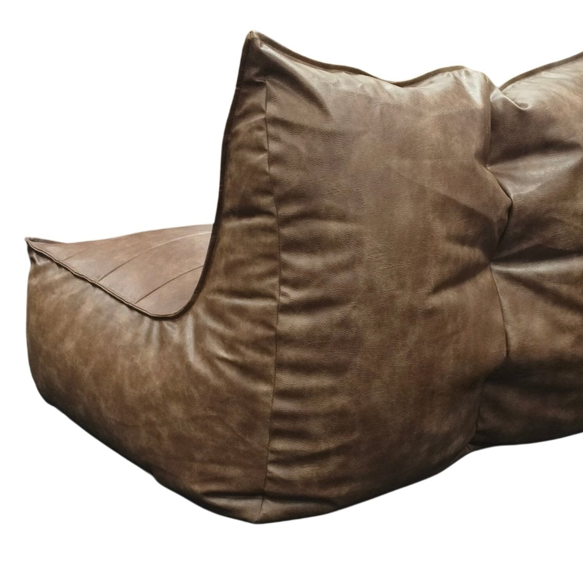 Wagner - Couch Beanbag Rib Modern Retro - Leather - Act Design Shop