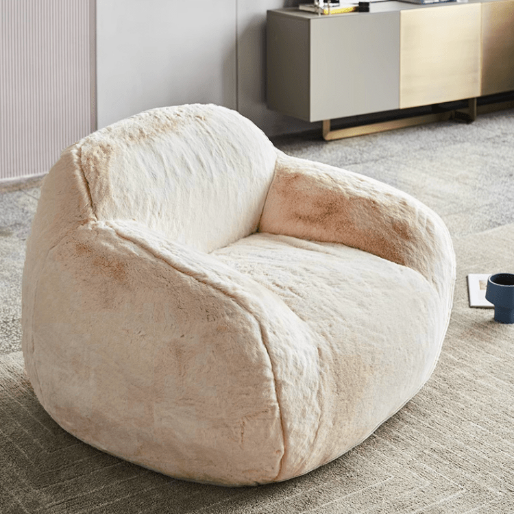 Wagner - Fauteuil Hug Fluffy Teddy beanbag chair - Act Design Shop