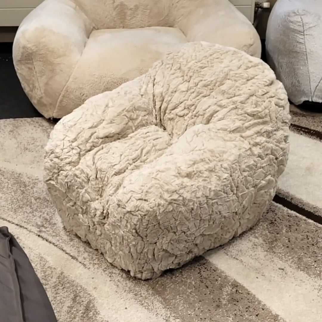 Wagner - Fauteuil Hug Fluffy Teddy beanbag chair 4.0 - Act Design Shop
