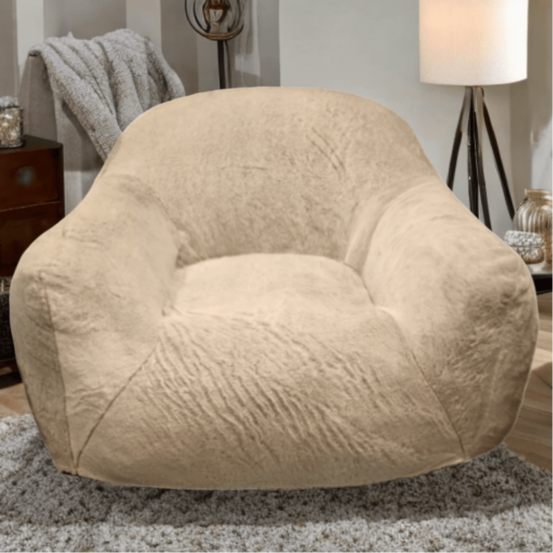 Wagner - Fauteuil Hug Fluffy Teddy beanbag chair - Act Design Shop