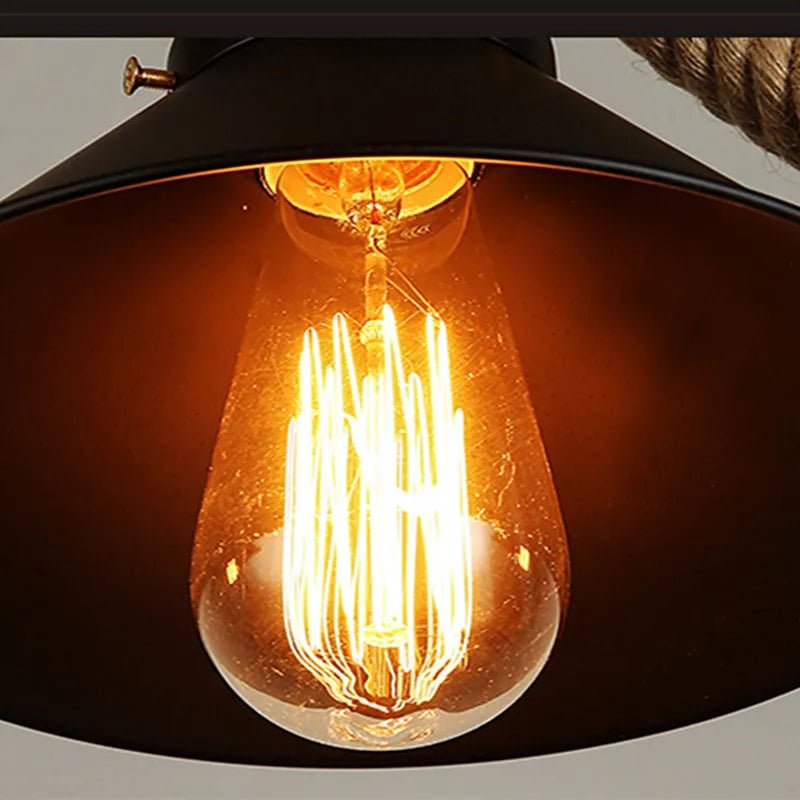 Wagner - Industrial Restaurant bar lights on rope - Act Design Shop