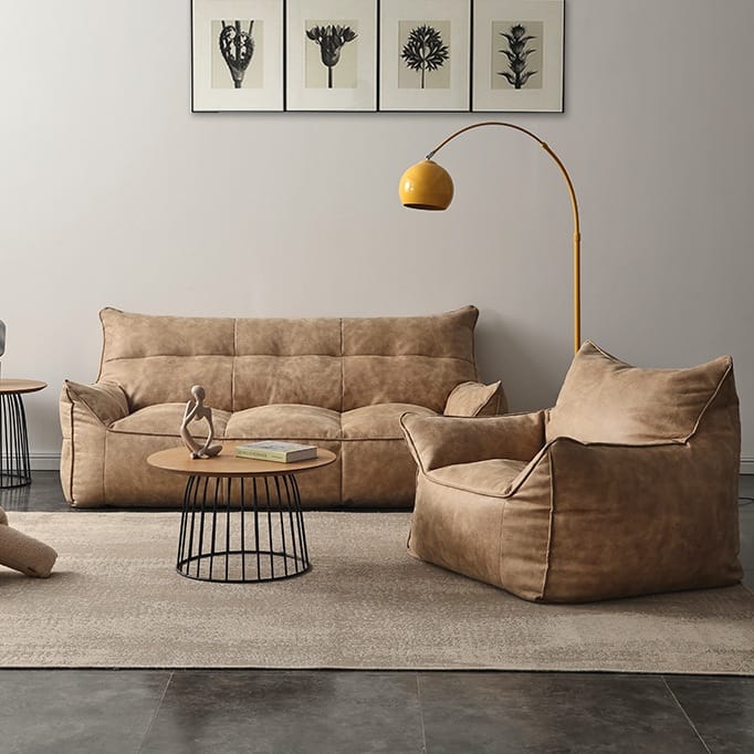 Wagner - Modern Double Beanbag Sofa - Act Design Shop