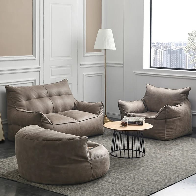 Wagner - Modern Double Beanbag Sofa - Act Design Shop