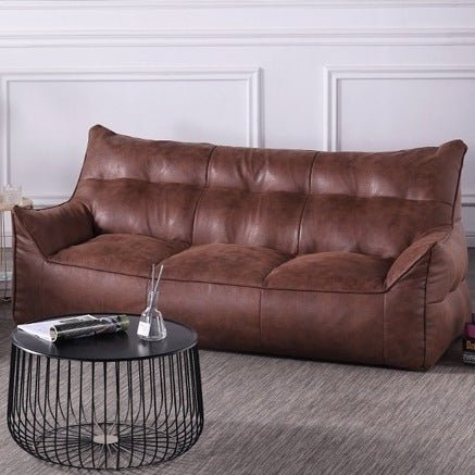 Wagner - Modern Triple Beanbag Couch - Act Design Shop