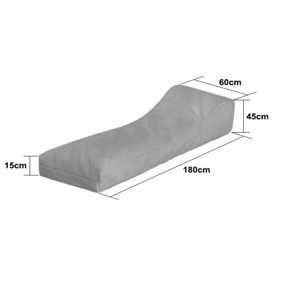 Wagner - Outside Beanbag Waterproof Chaise Longue - Act Design Shop