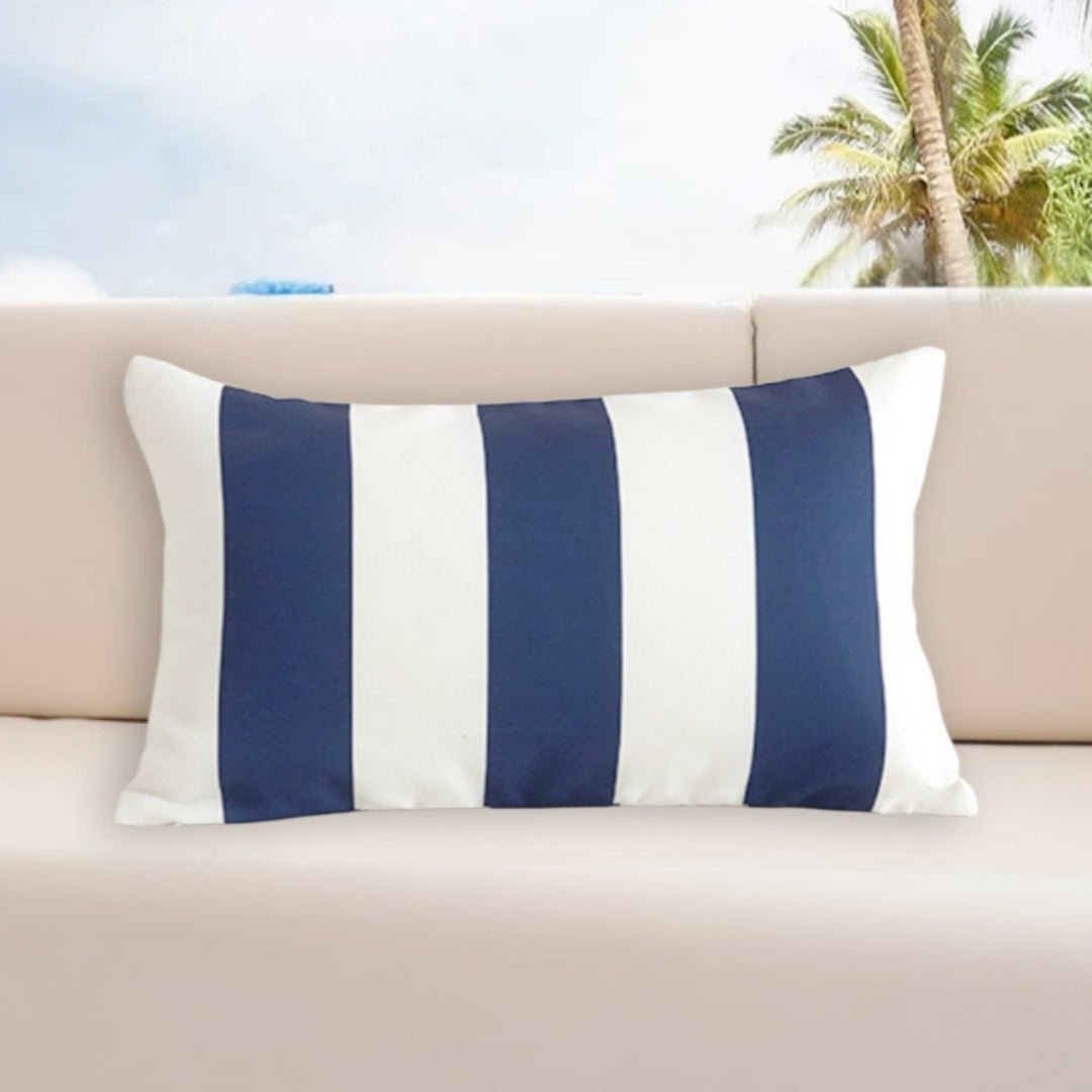 Waterproof Pillow Beach Stripe 30x50cm - Act Design Shop