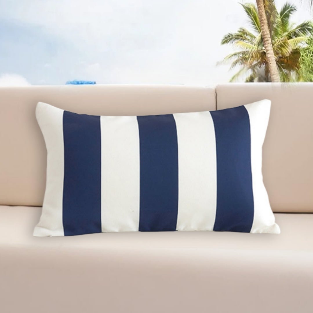 Waterproof Pillow Beach Stripe 30x50cm - Act Design Shop