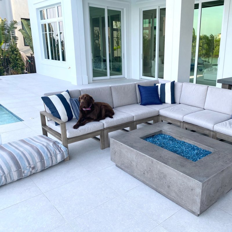 Waterproof Pillow Beach Stripe 45x45cm - Act Design Shop