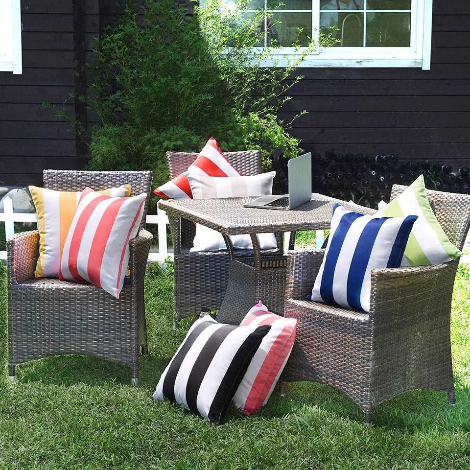 Waterproof Pillow Beach Stripe 45x45cm - Act Design Shop