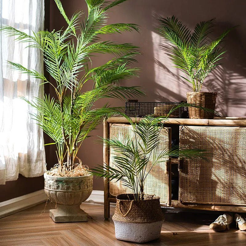 Houseplant artificial palm tree tropical plastic fake plant - Act Design Shop