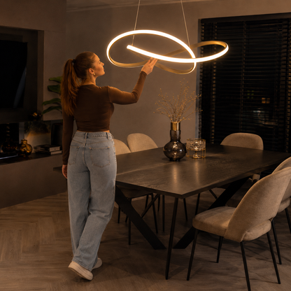 Moderne skandinavische Pendelleuchte – Kleeblatt-Design