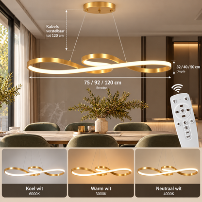 Modern LED Pendant Lamp Rings