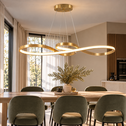 Modern LED Pendant Lamp Rings