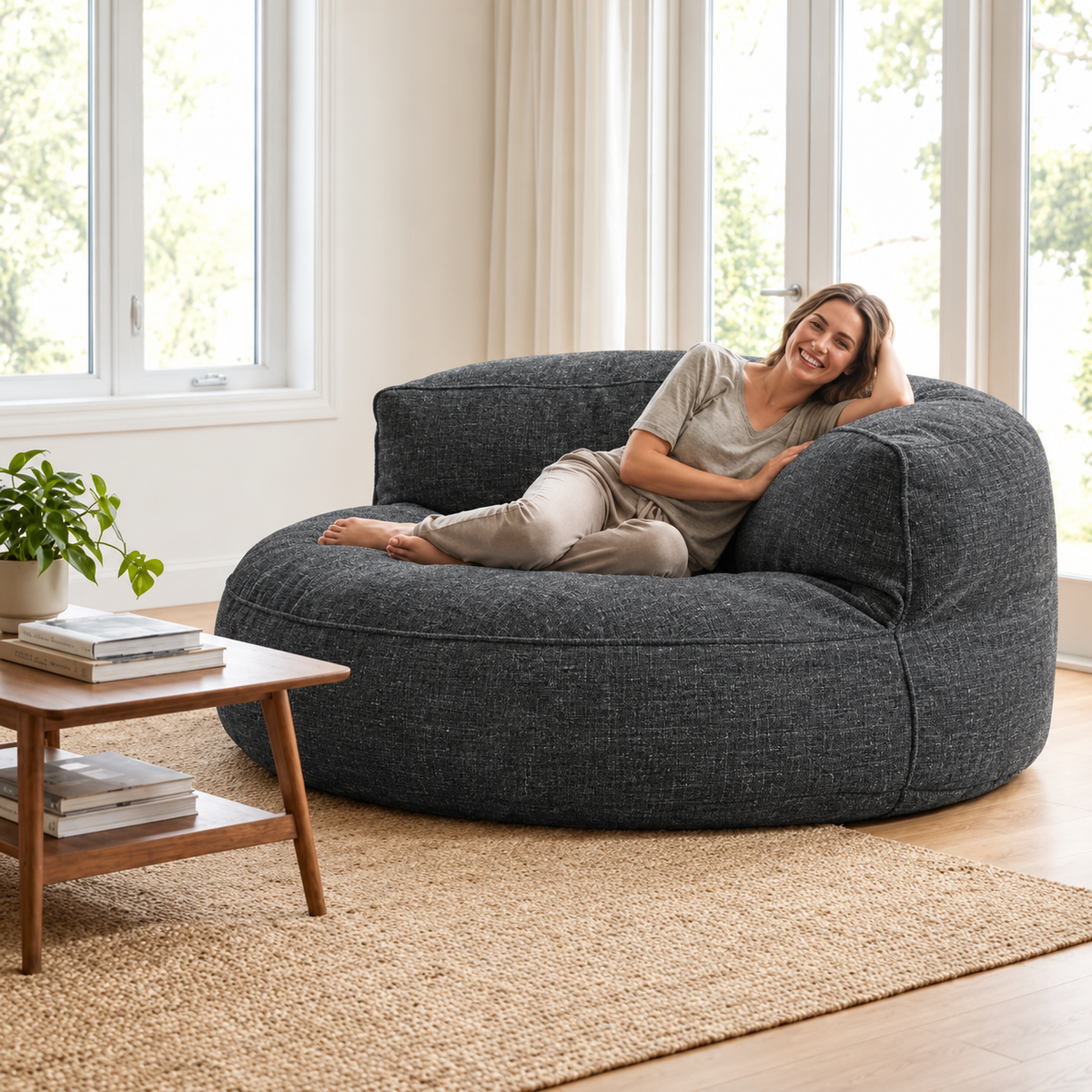 Wagrex - Beanbag Round Chenille