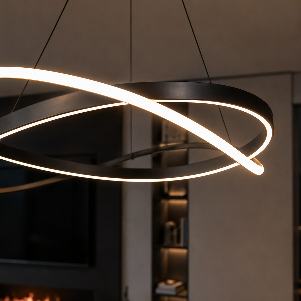 Cluster Pendant Light - Modern LED Bar Chandelier