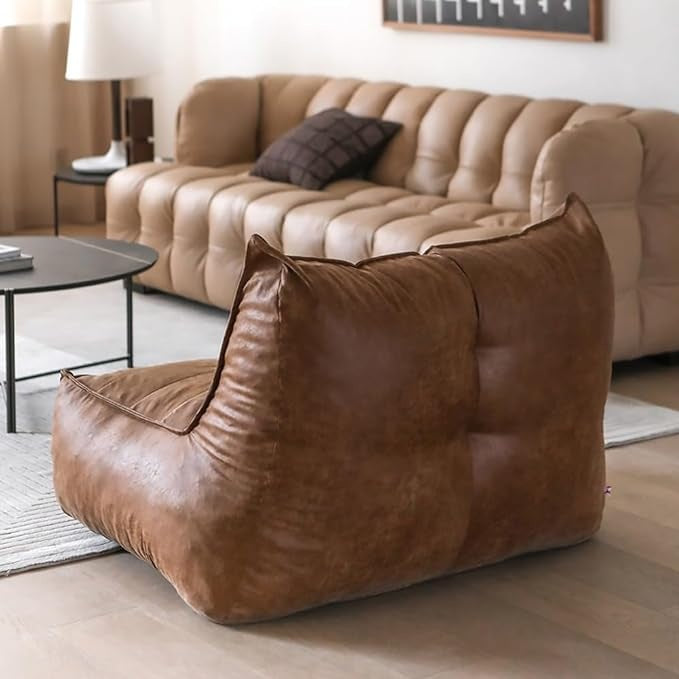 Wagner - Fauteuil zitzak bank bruin modern