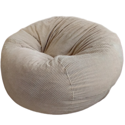 Big Mega XXL Beanbag Ribbed Fabric Included foam fillings