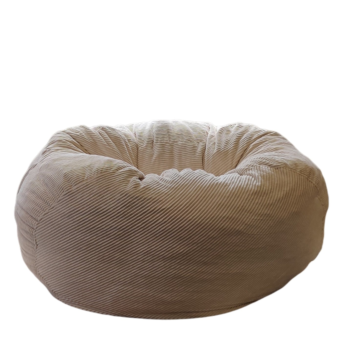 Big Mega XXL Beanbag Ribbed Fabric Included foam fillings