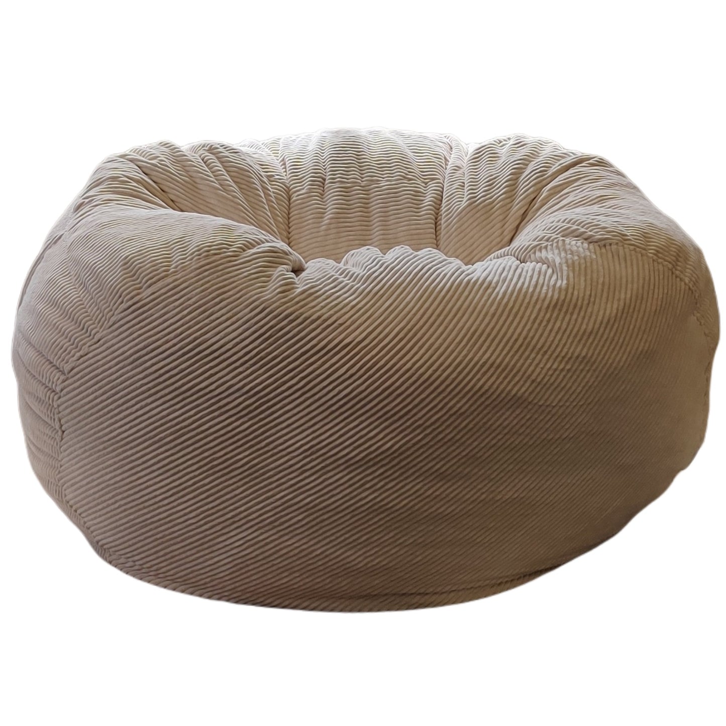 Big Mega XXL Beanbag Ribbed Fabric Included foam fillings